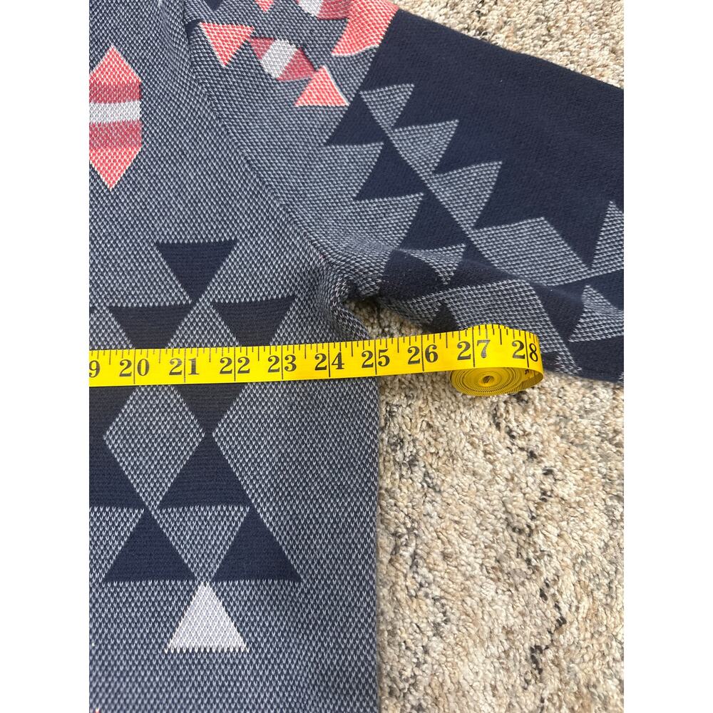 Sun+Stone Geometric Pattern Sweater/Cardigan Men’… - image 7